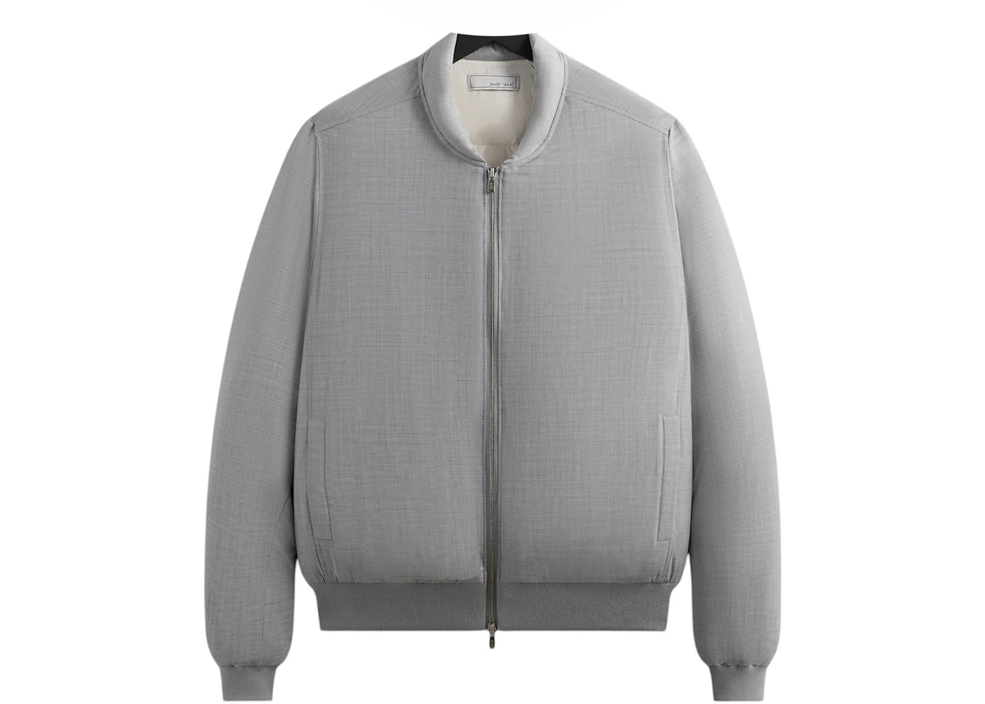 Kith & Kin Liam Puffed Bomber Jacket Light Heather Grey