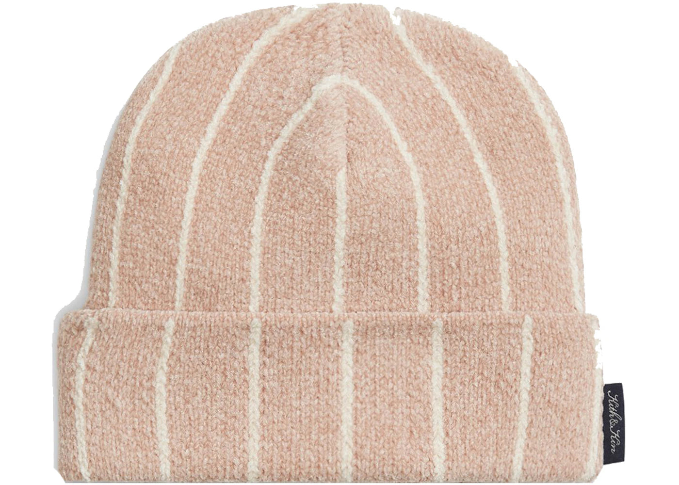 Kith Kin Pinstripe Chenille Beanie Oatmeal