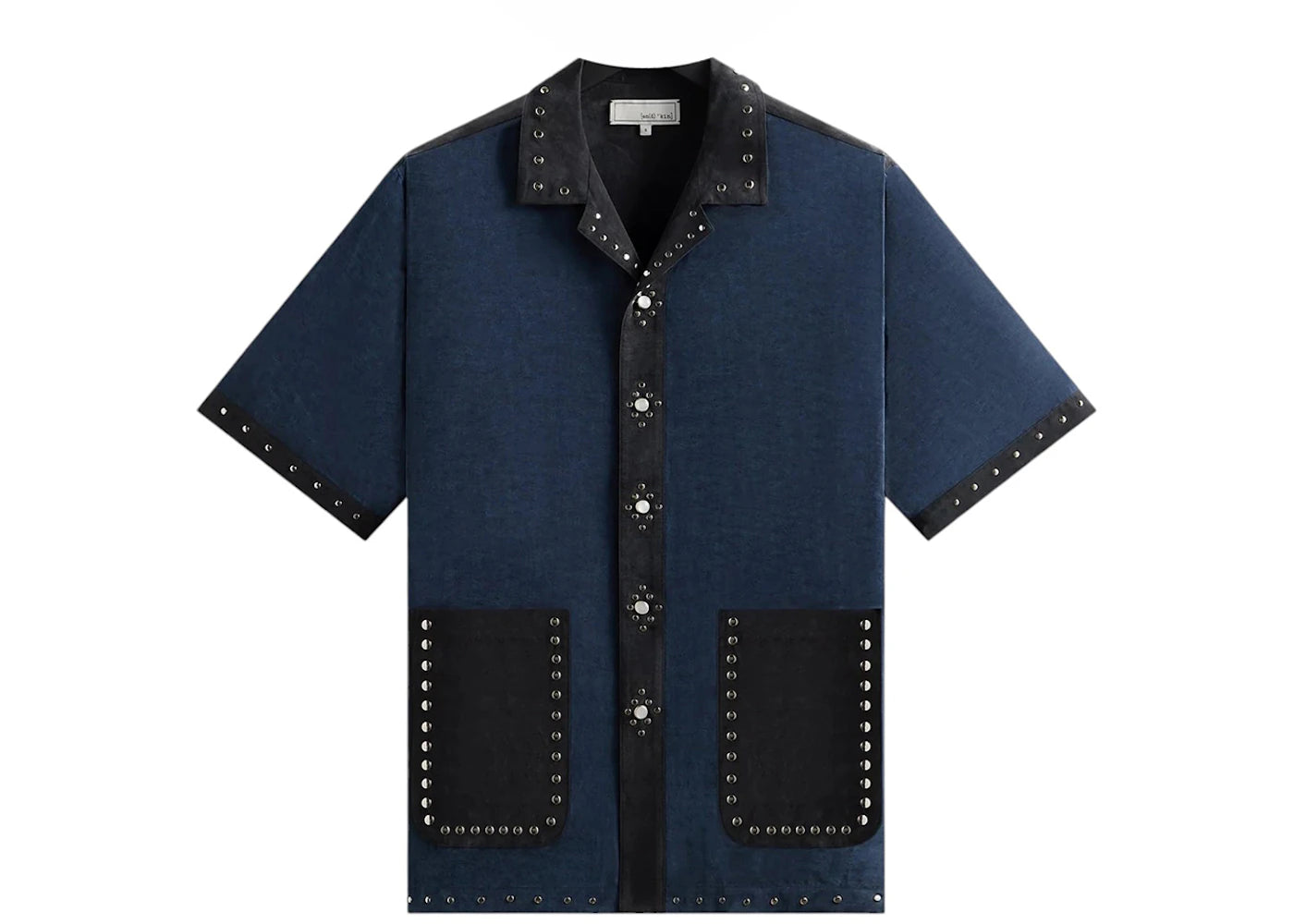 Kith Kin Sawyer Short Sleeve Camp Collar Shirt Nocturnal