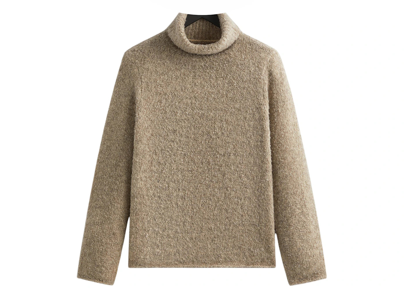 Kith & Kin Speckled Boucle Walker Turtleneck Wren