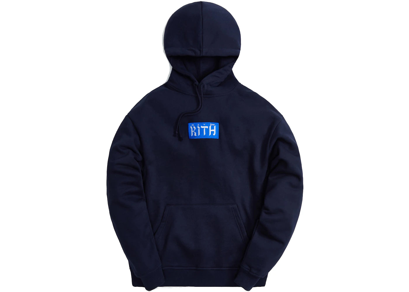 Kith Hebrew Script Hoodie Nocturnal