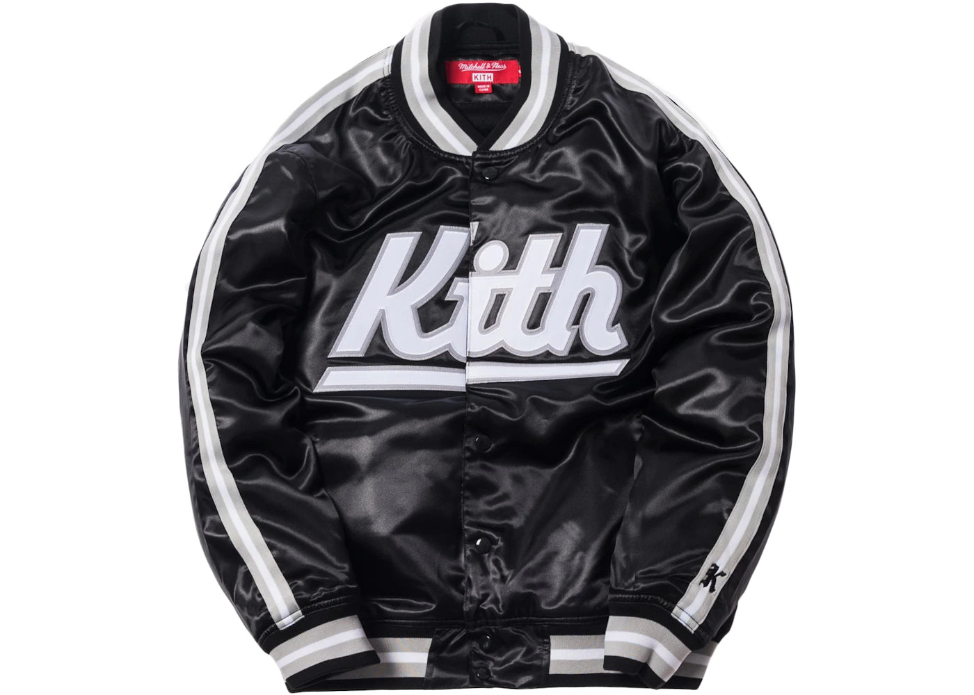 Kith x Mitchell & Ness Satin Warm-Up Jacket Los Angeles