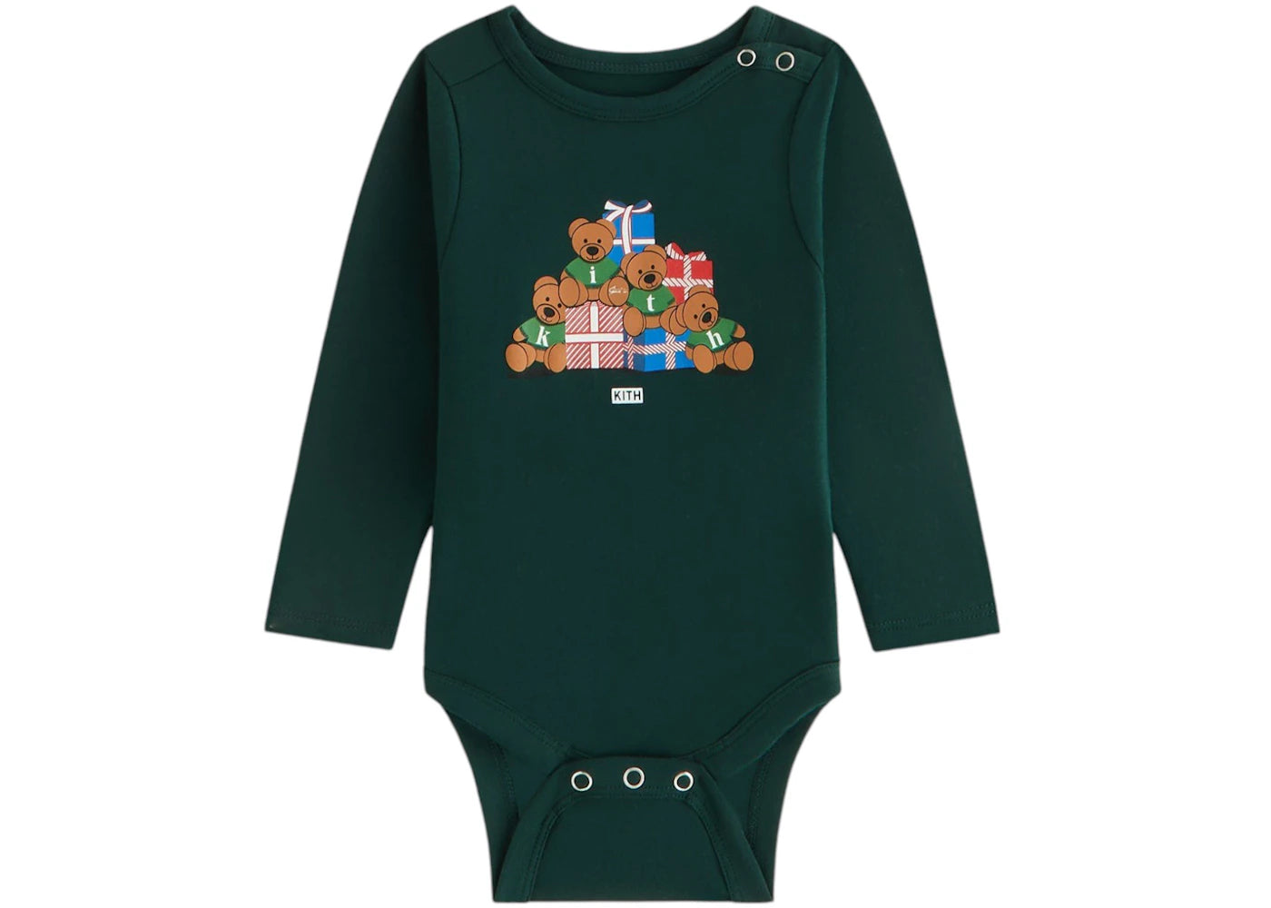 Kith Kithmas Baby Teddy Bodysuit Stadium