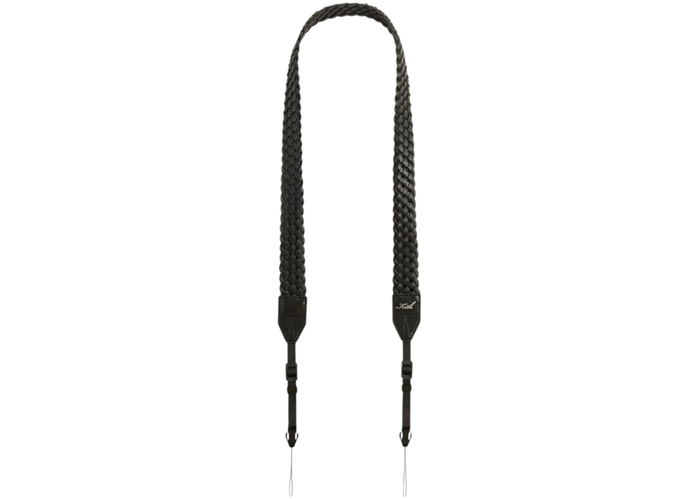 Kith Kithmas Braided Leather Camera Strap Black