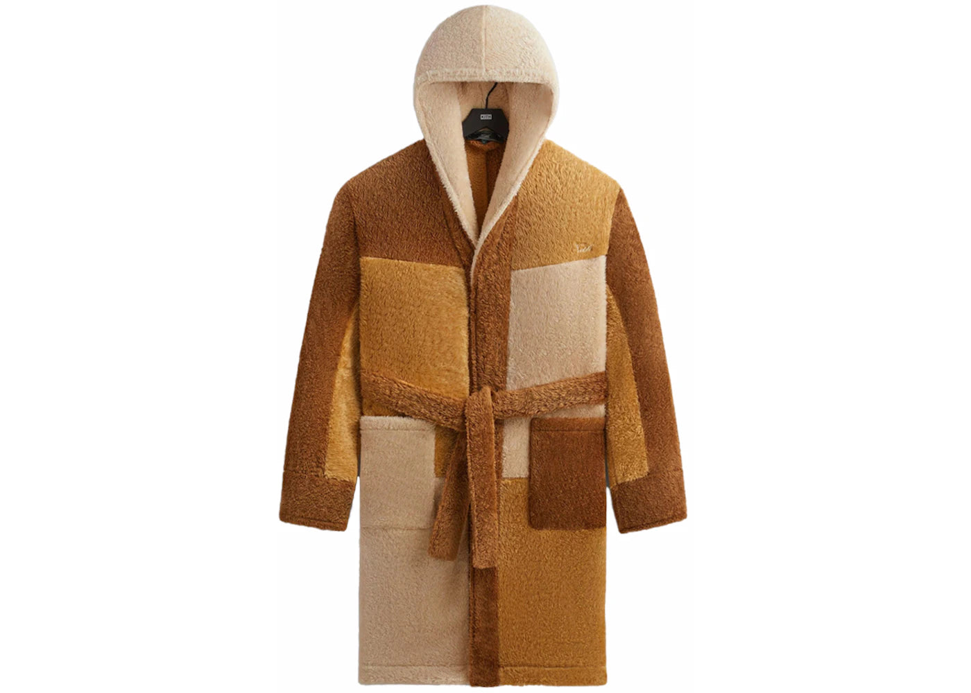 Kith Kithmas Color-Blocked Robe Chestnut