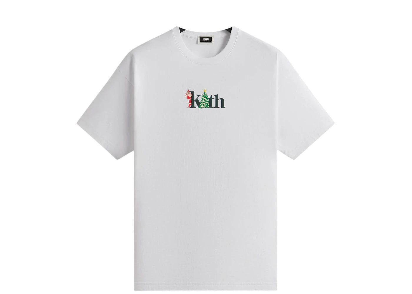 Kith Kithmas Comic Santa Rodeo Tee White