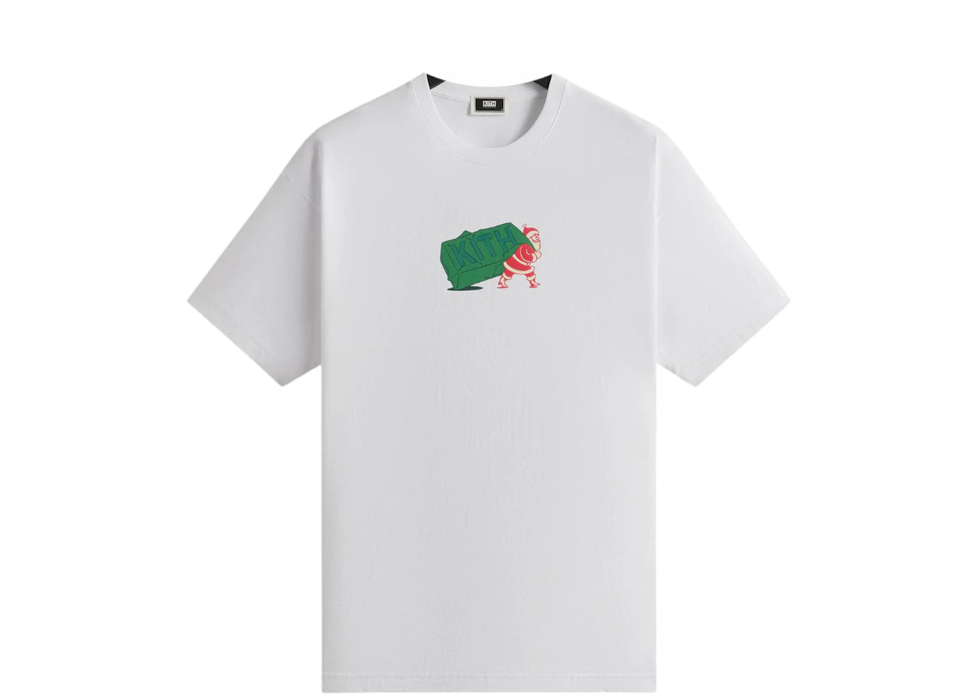 Kith Kithmas Comic Santa Tee White