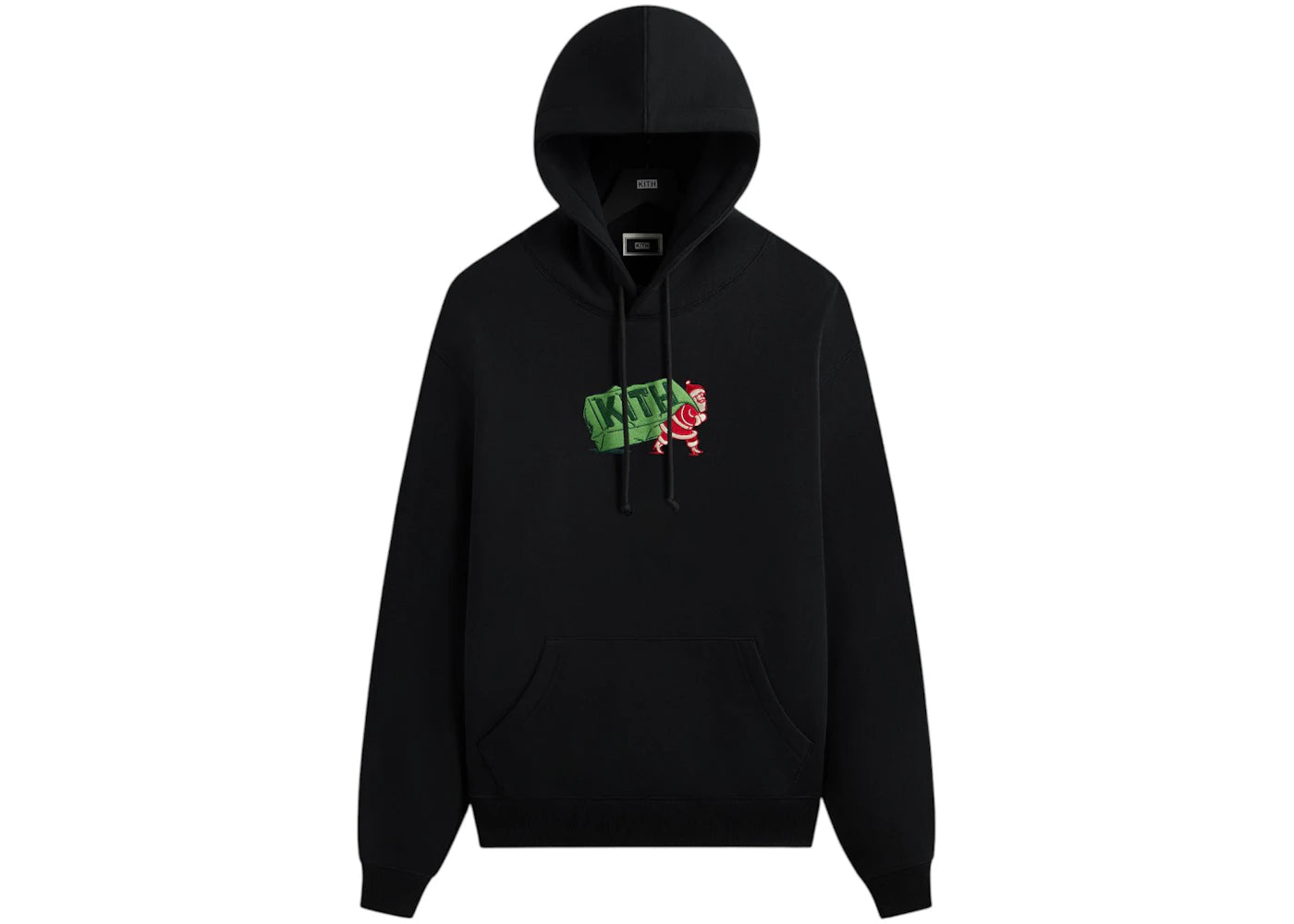 Kith Kithmas Comic Santa Williams III Hoodie Black