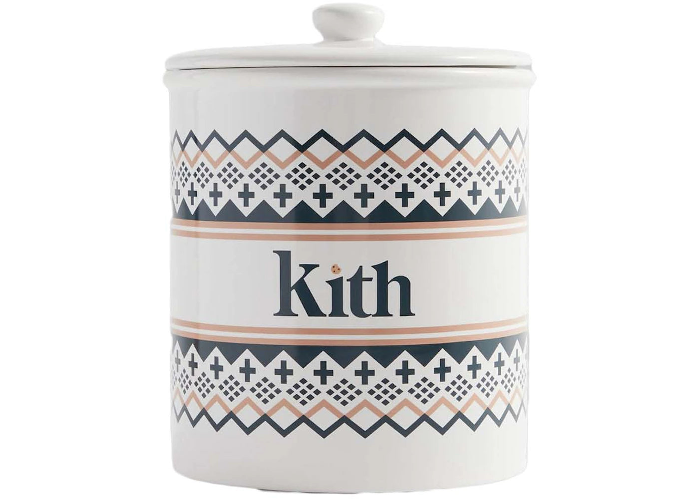 Kith Kithmas Cookie Jar White