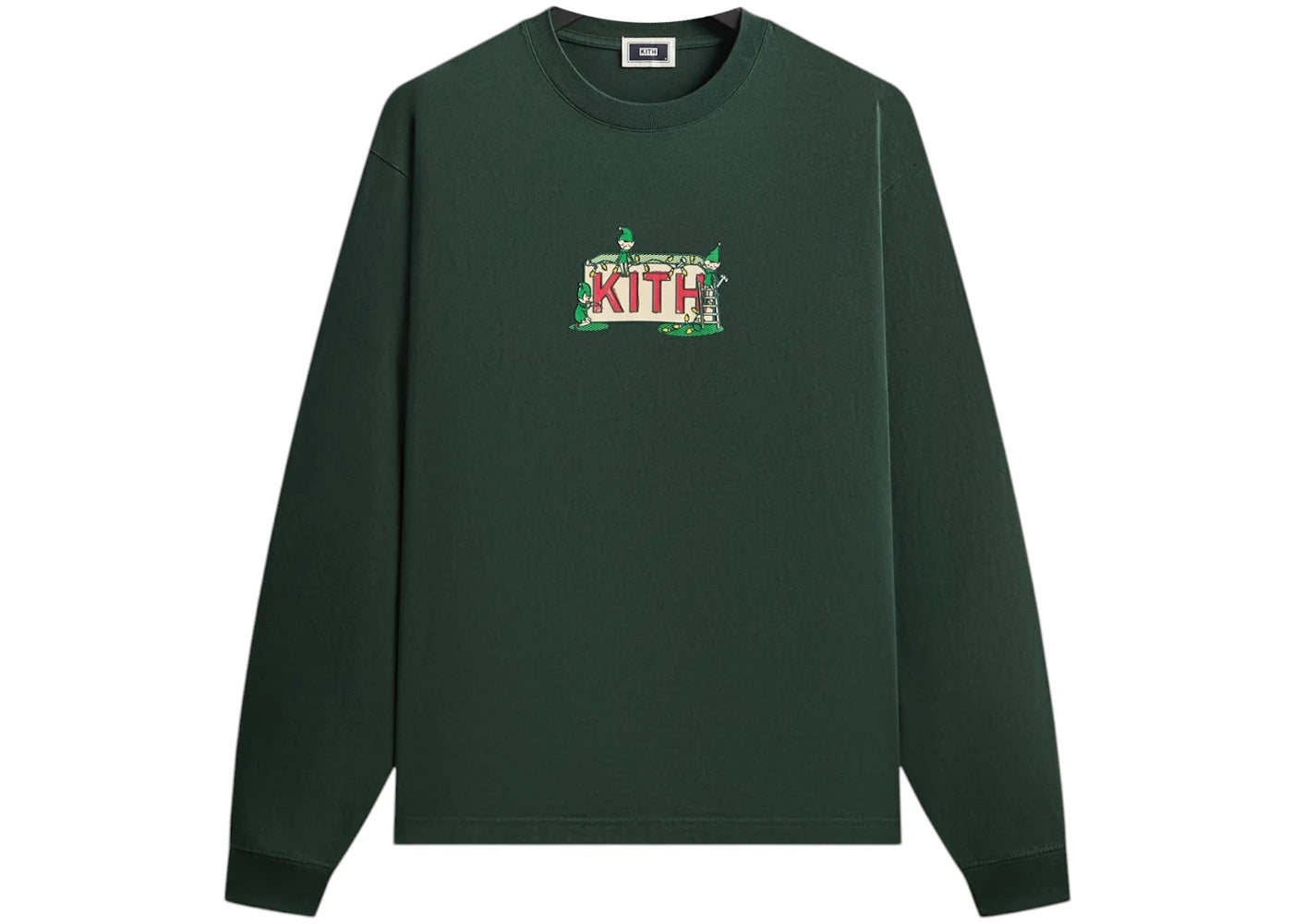 Kith Kithmas Elf Factory Long Sleeve Tee Stadium