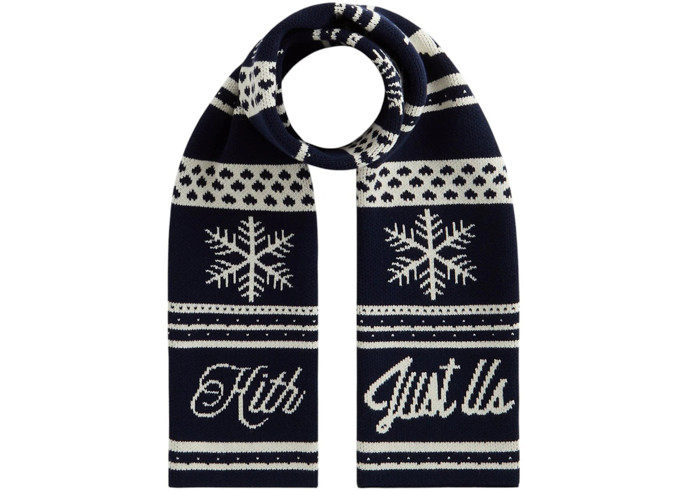 Kith Kithmas Fairisle Scarf Nocturnal