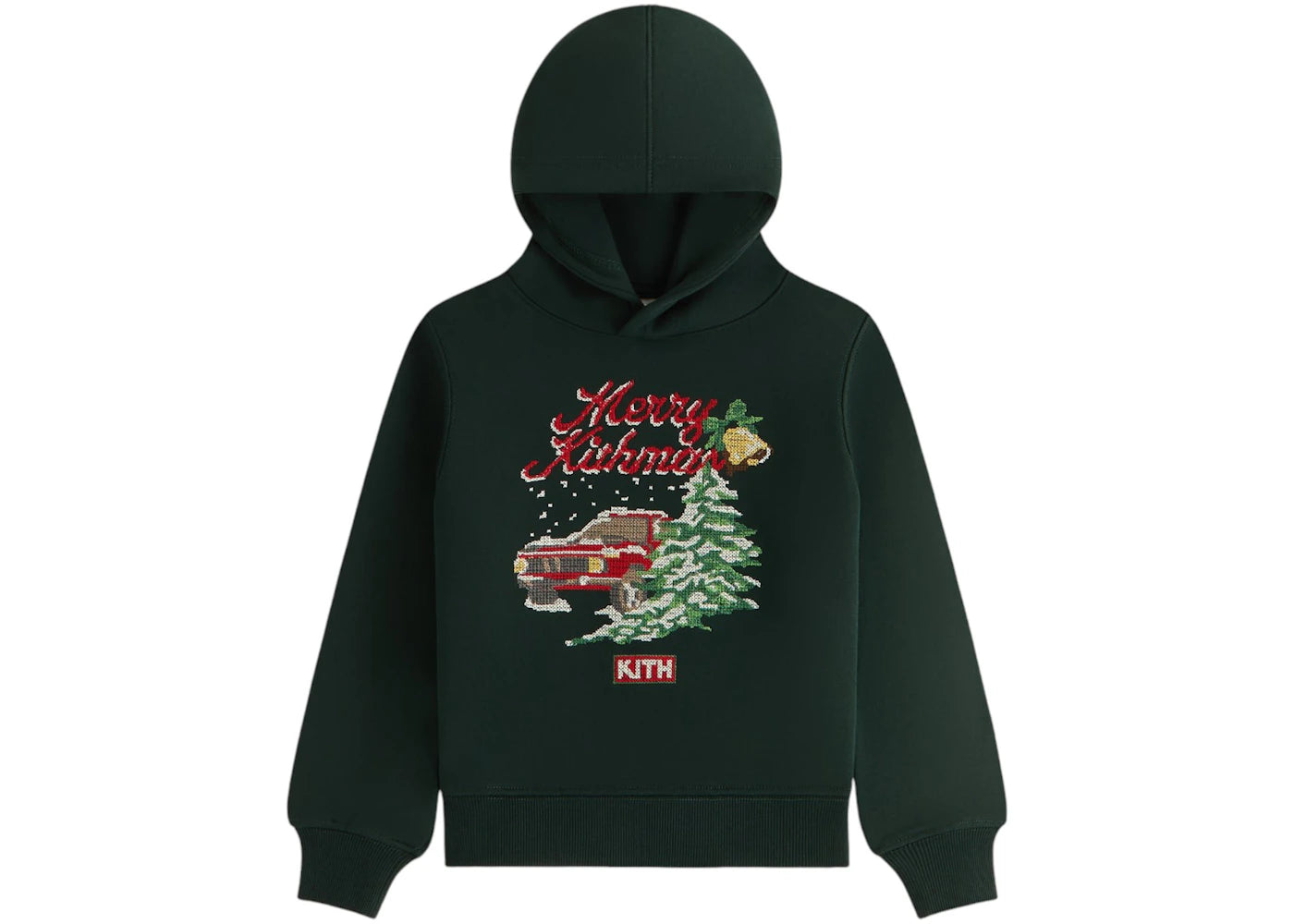 Kith Kithmas Kids Needlepoint Williams Hoodie Stadium