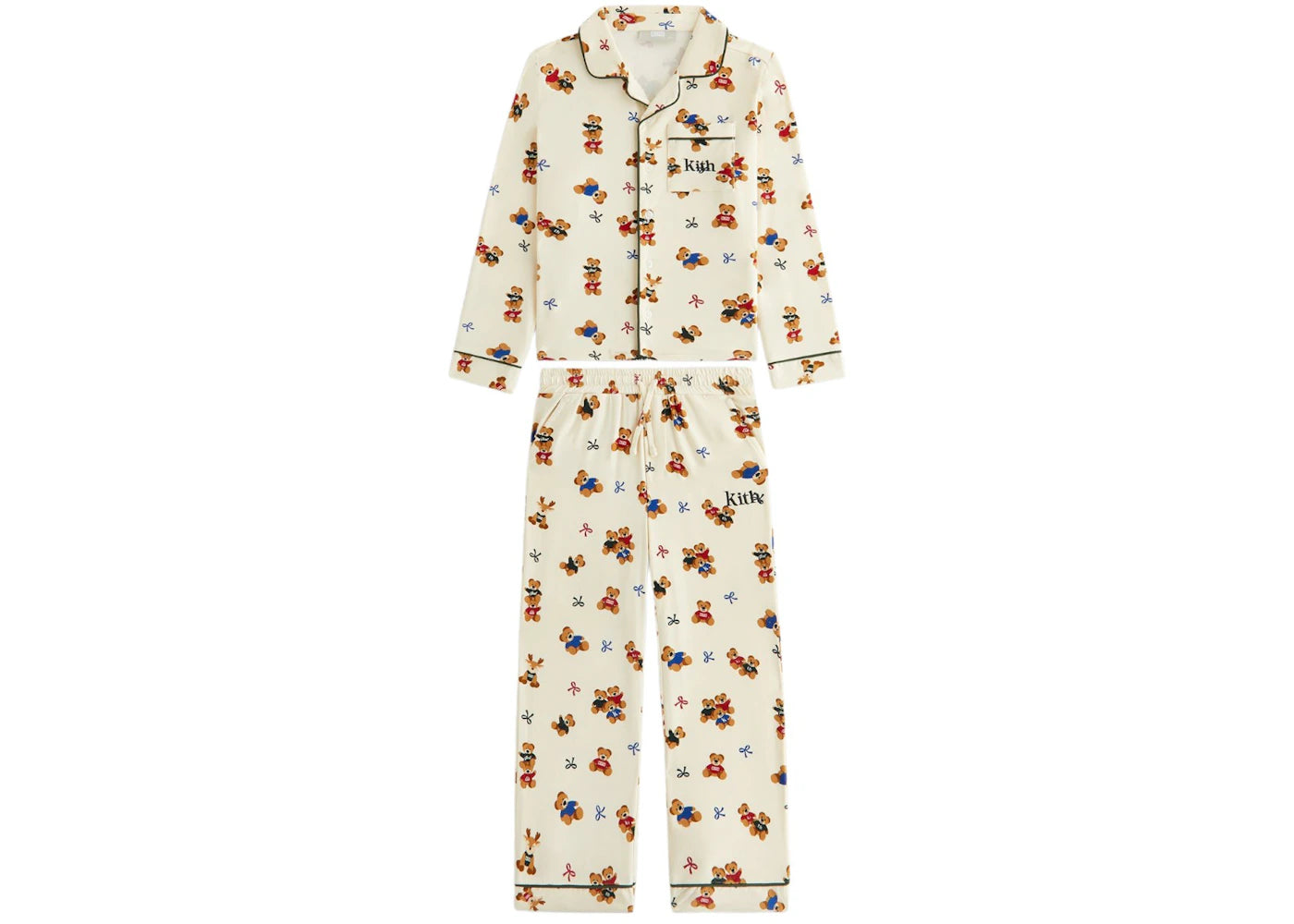 Kith Kithmas Kids Printed Pajama Set Silk