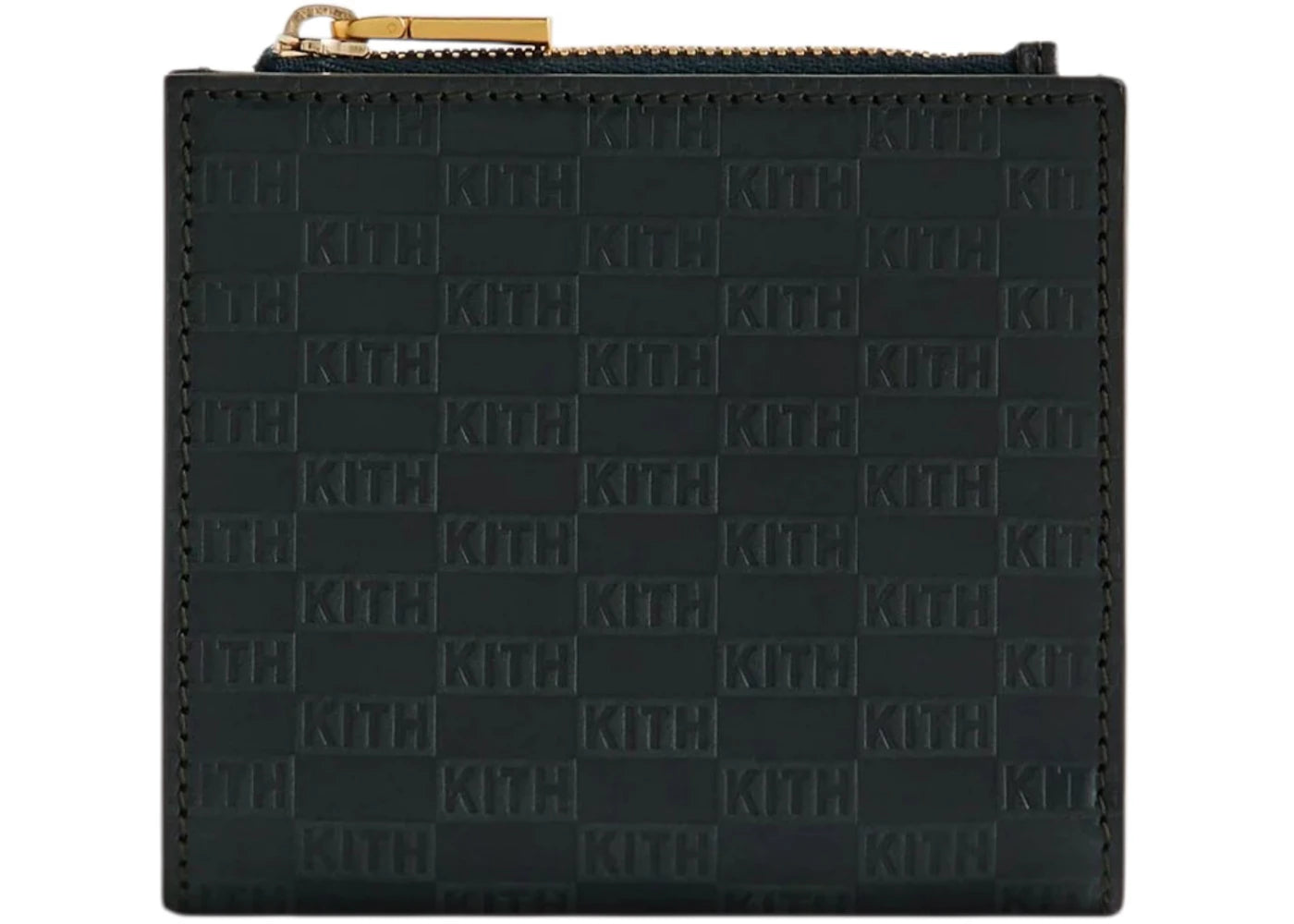 Kith Kithmas Monogram Leather Snap Wallet Equestrian