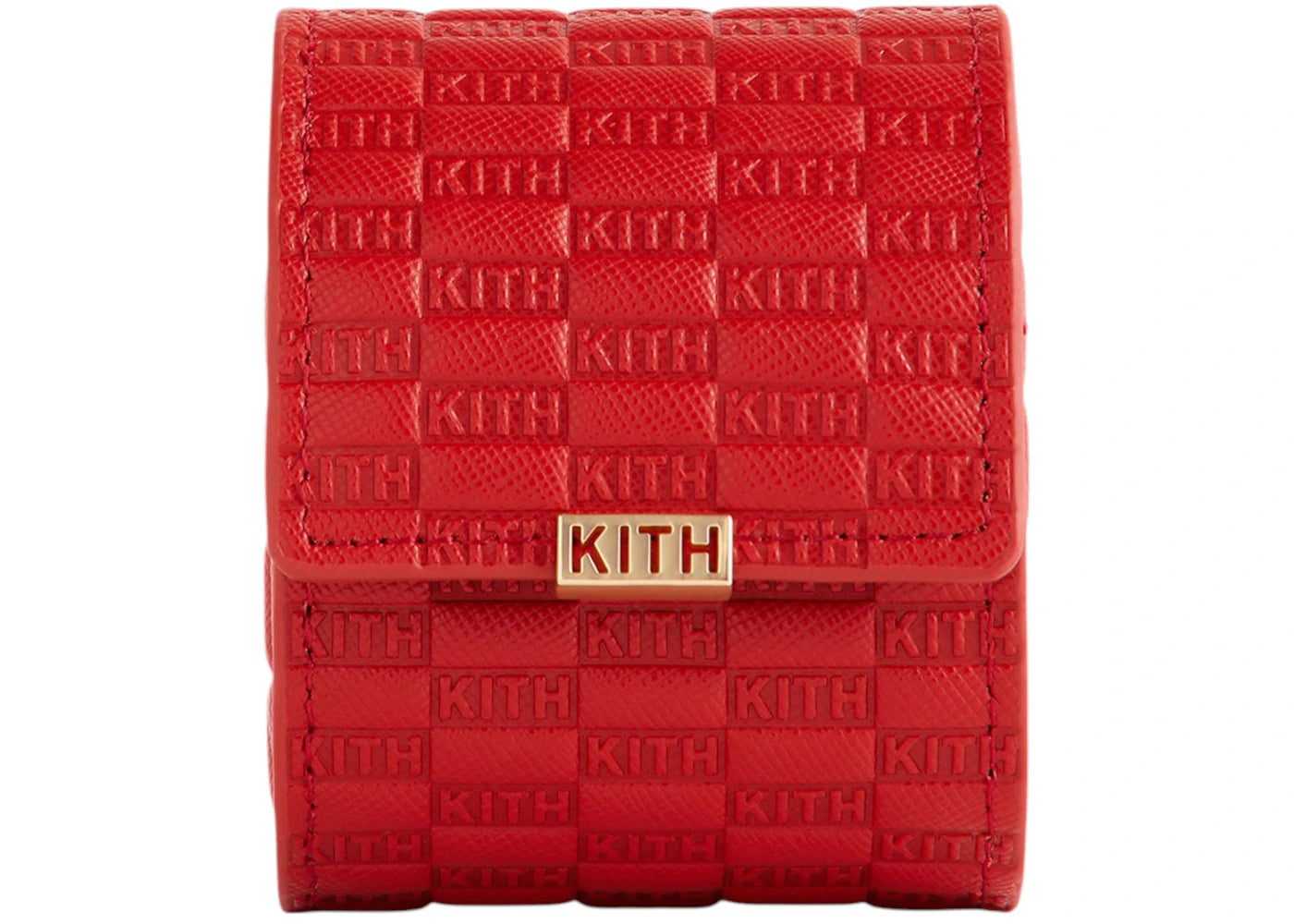 Kith Kithmas Monogram Saffiano Leather Single Watch Roll Fame