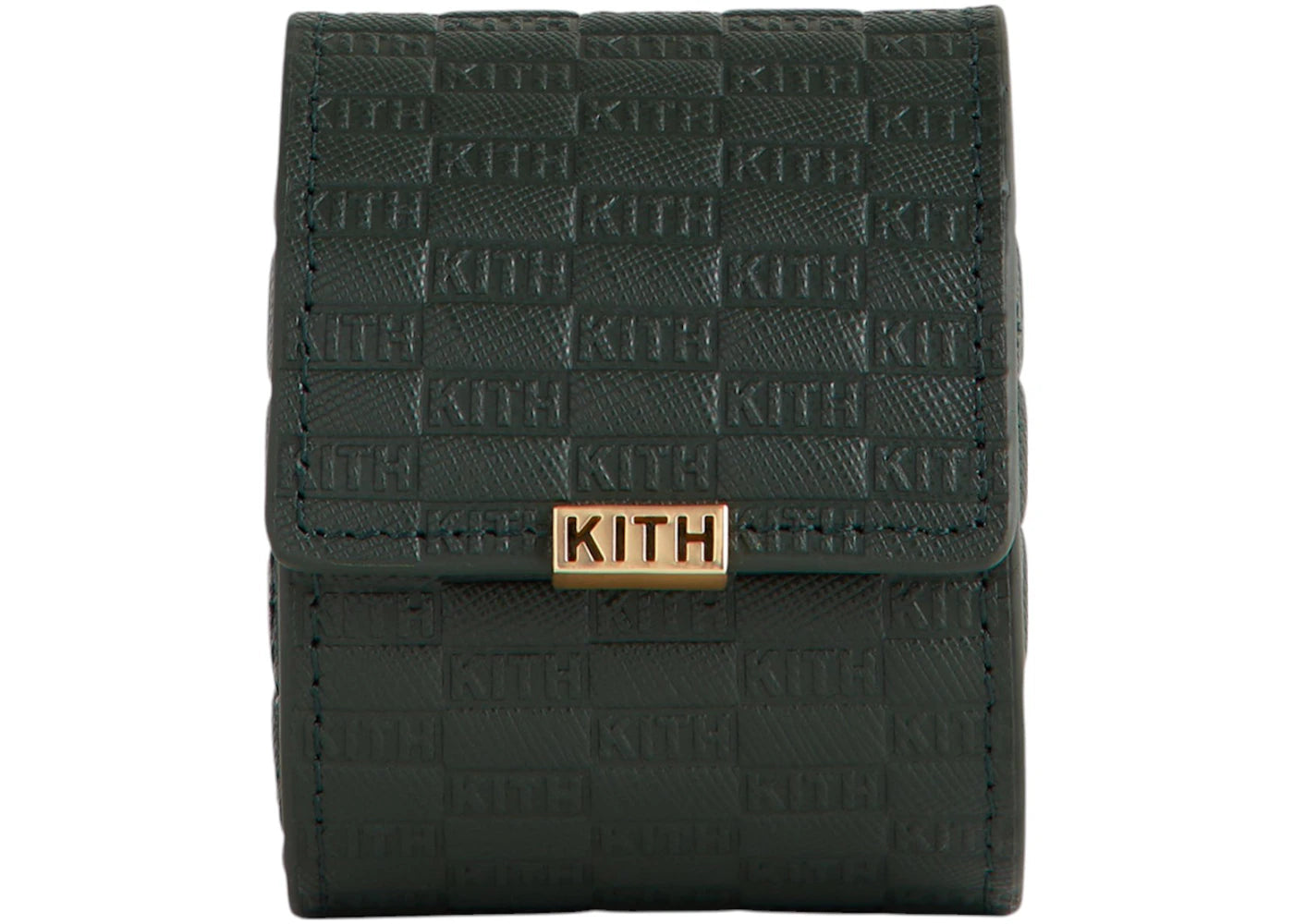 Kith Kithmas Monogram Saffiano Leather Single Watch Roll Stadium