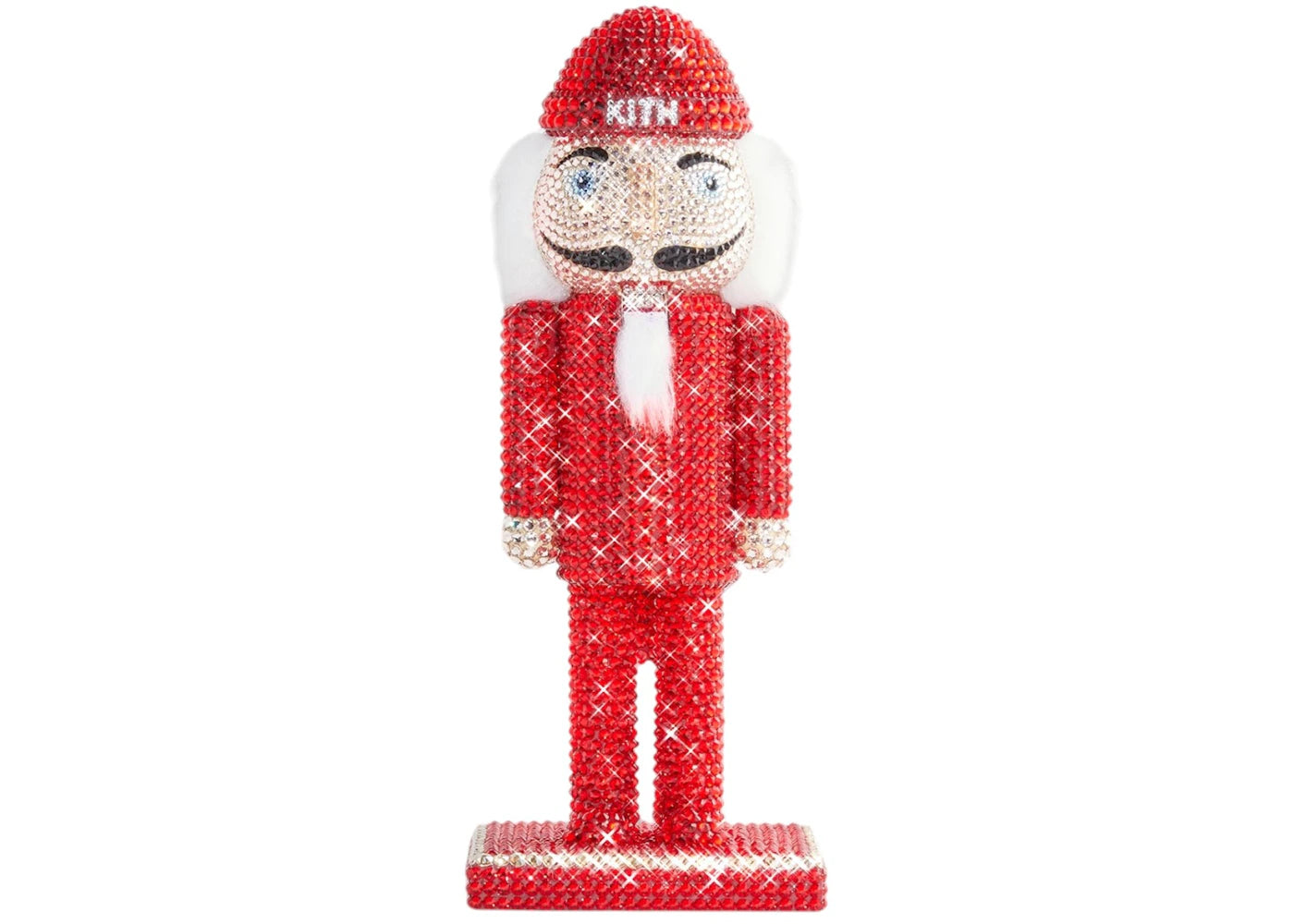 Kith Kithmas Nutcracker Swarovski Crystals Ornament Light Siam/Silk/Crystal