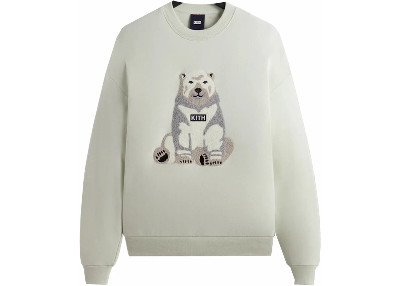 Kith Kithmas Polar Bear Nelson Crewneck Chalk