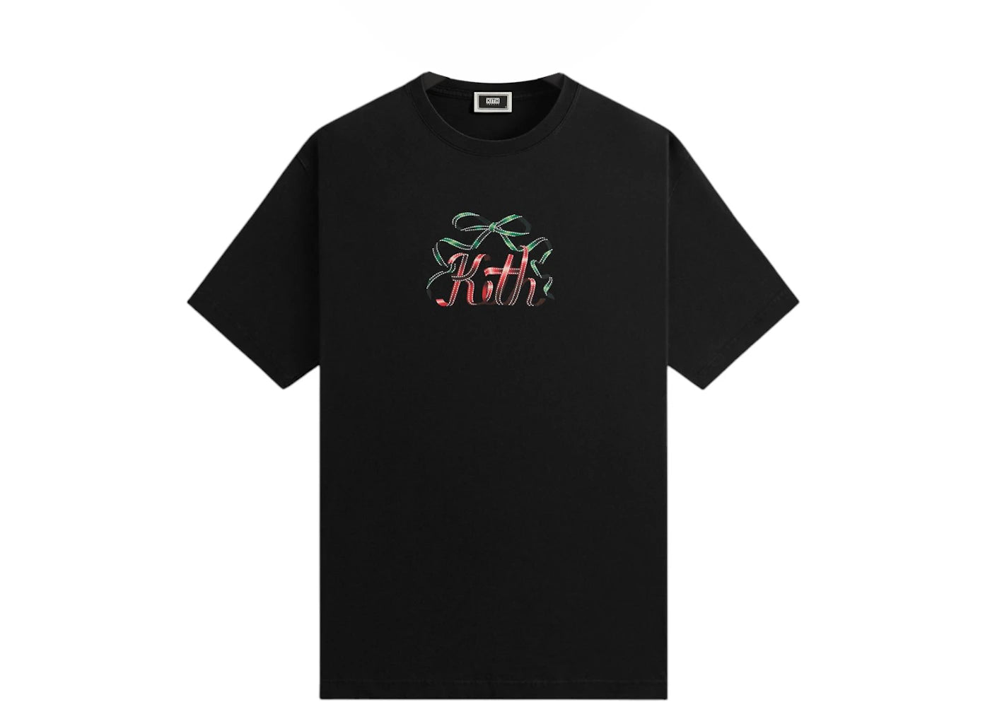 Kith Kithmas Ribbon Tee Black