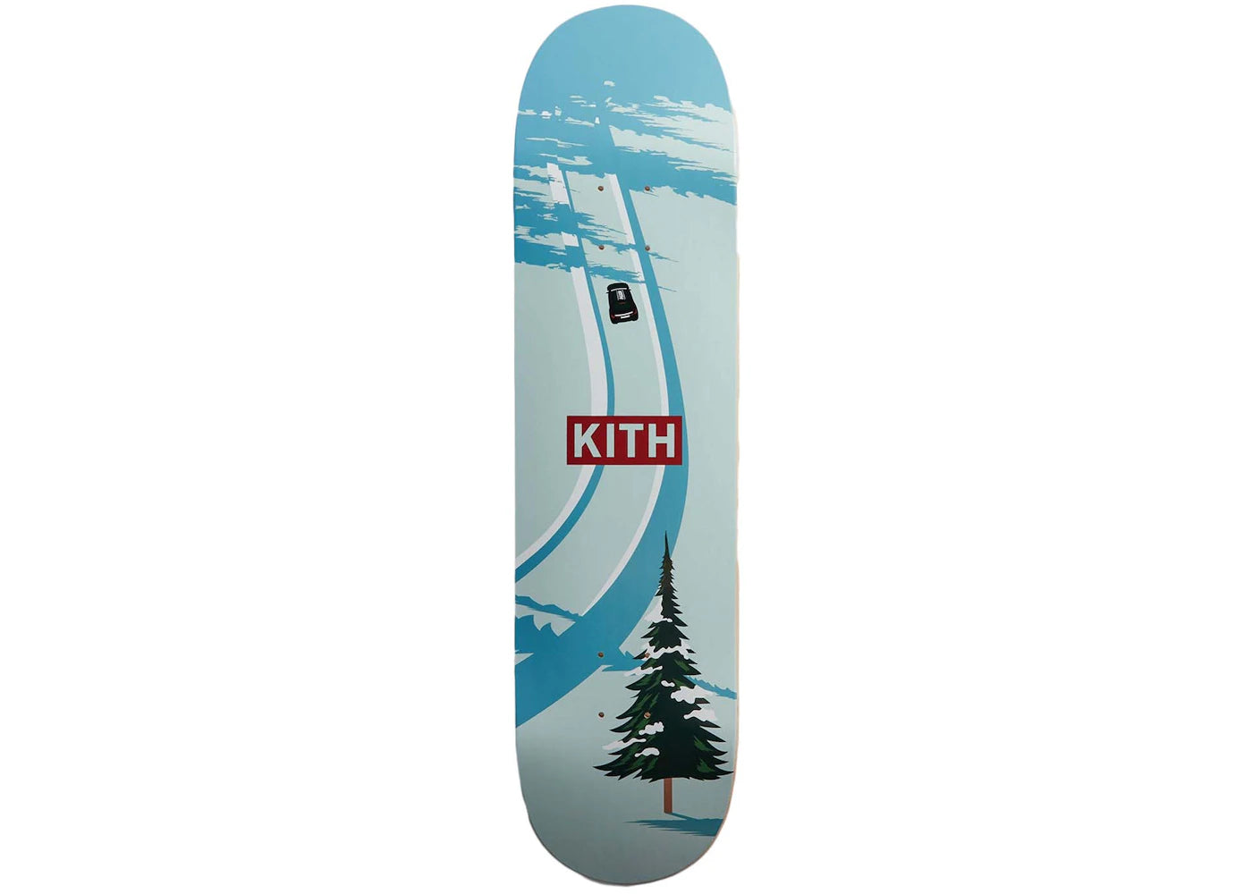 Kith Kithmas Scenic Skate Deck Chalk