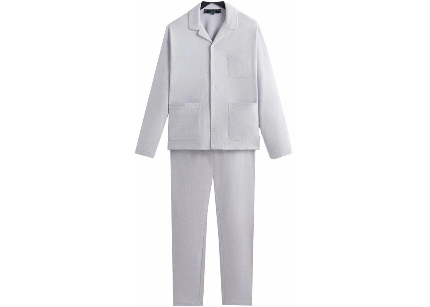 Kith Kithmas Script Pajama Set Light Heather Grey