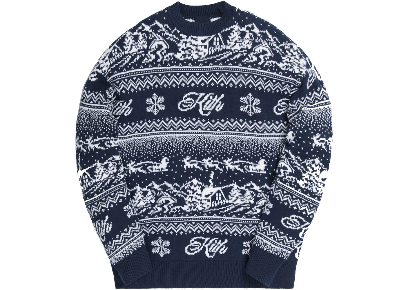 Kith Kithmas Sweatshirt Navy