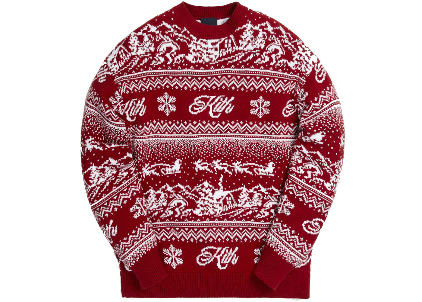 Kith Kithmas Sweatshirt Red