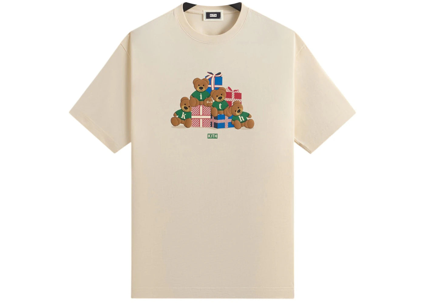 Kith Kithmas Teddy Tee Sandrift