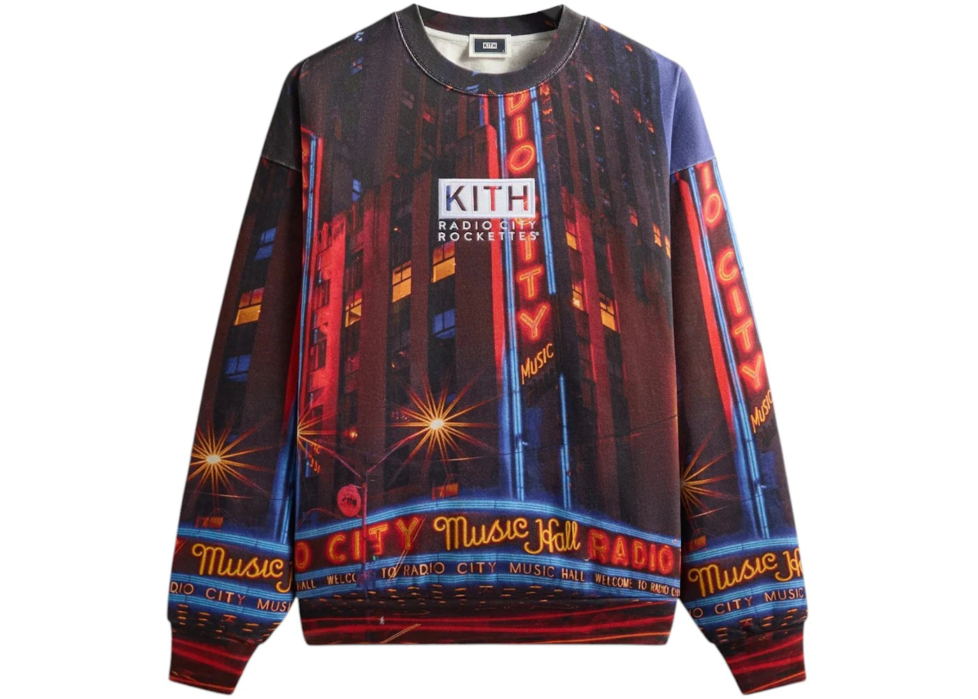 Kith Kithmas The Radio City Rockettes Nelson Crewneck Black