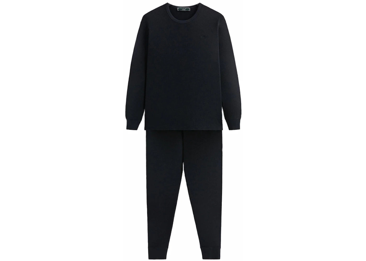 Kith Kithmas Waffle Thermal Set Black