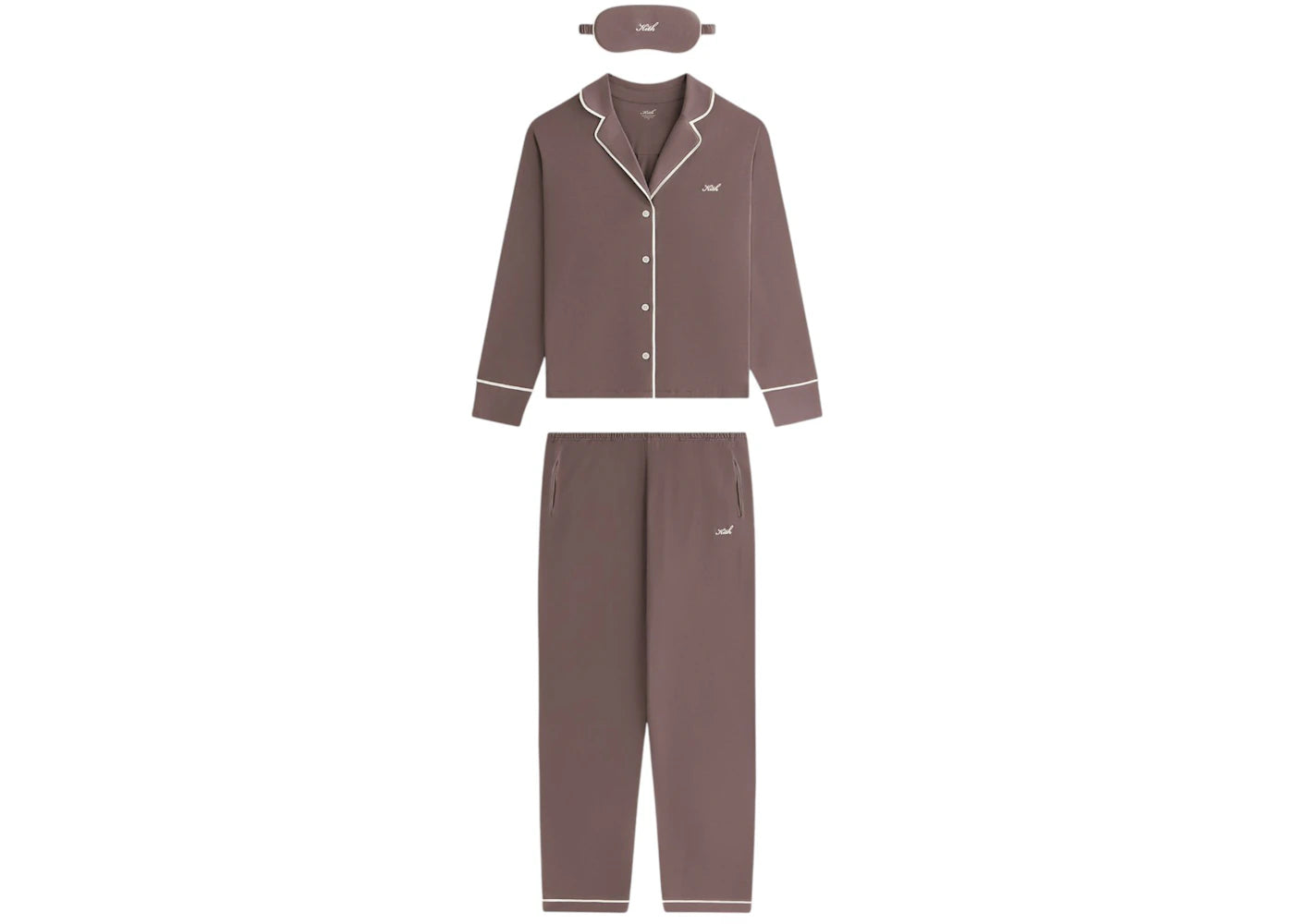 Kith Kithmas Women Pajama Set Aubergine