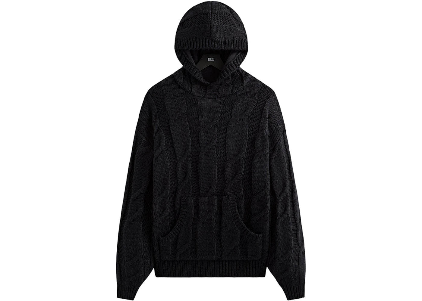 Kith Knit Elliot Hoodie Black