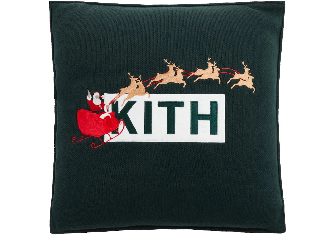 Kith Kithmas Knit Throw Pillow Stadium