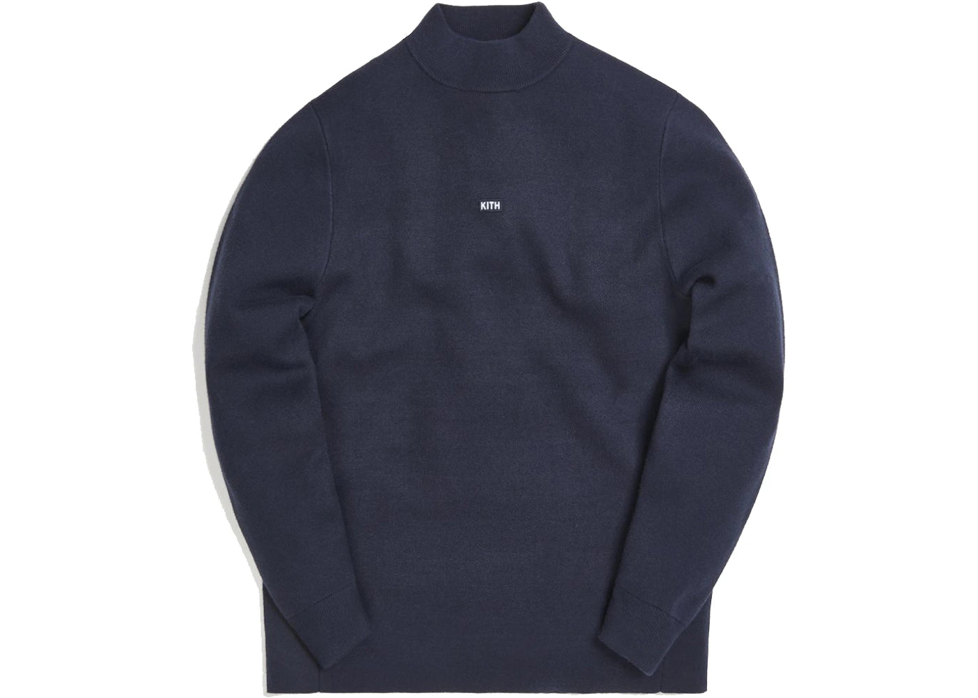 Kith L/S Mock Neck Navy