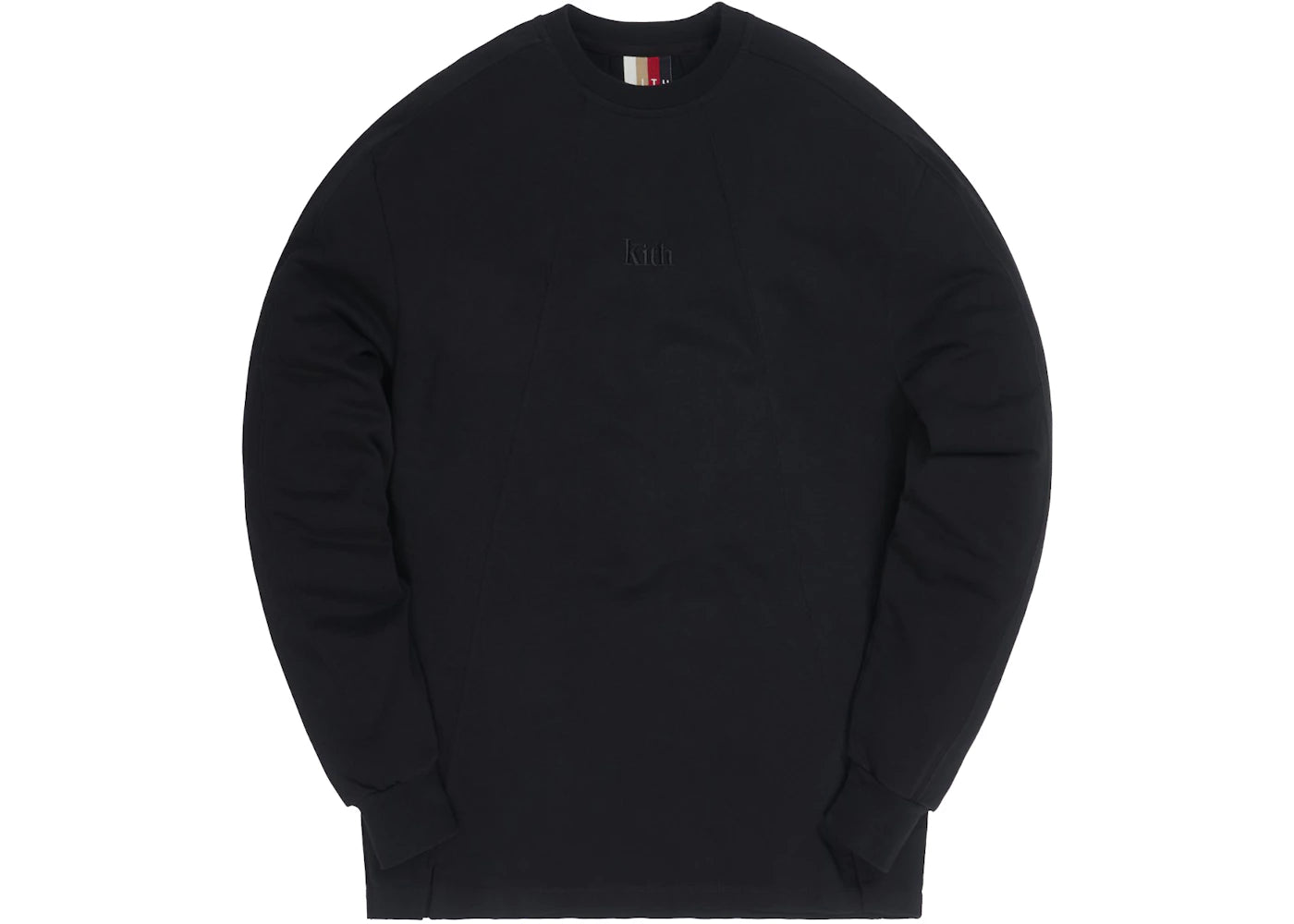 Kith L/S Paneled Pullover Black