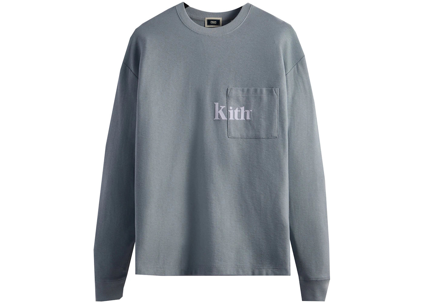 Kith L/S Quinn Tee Light Indigo