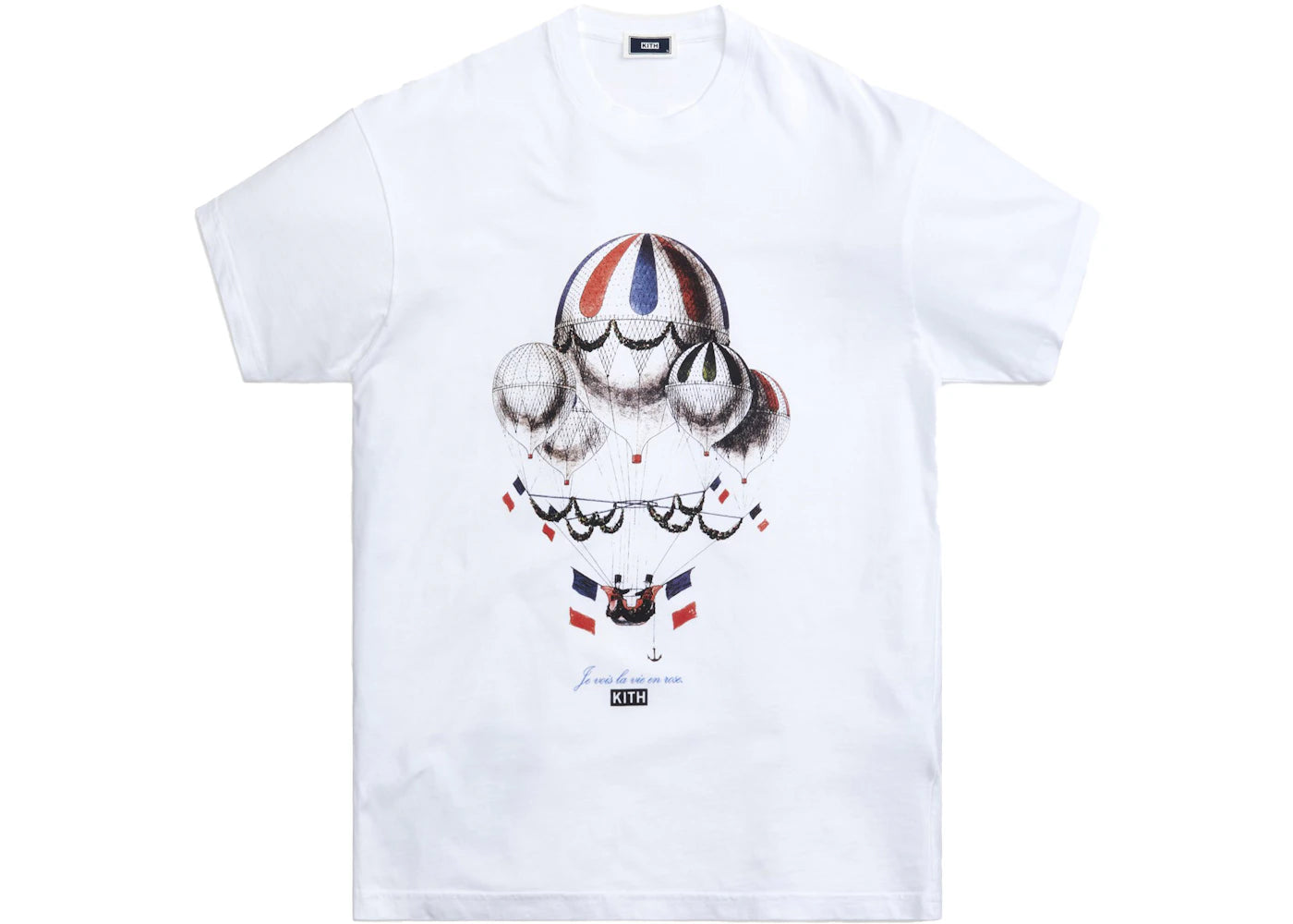 Kith La Vie En Rose Vintage Tee White