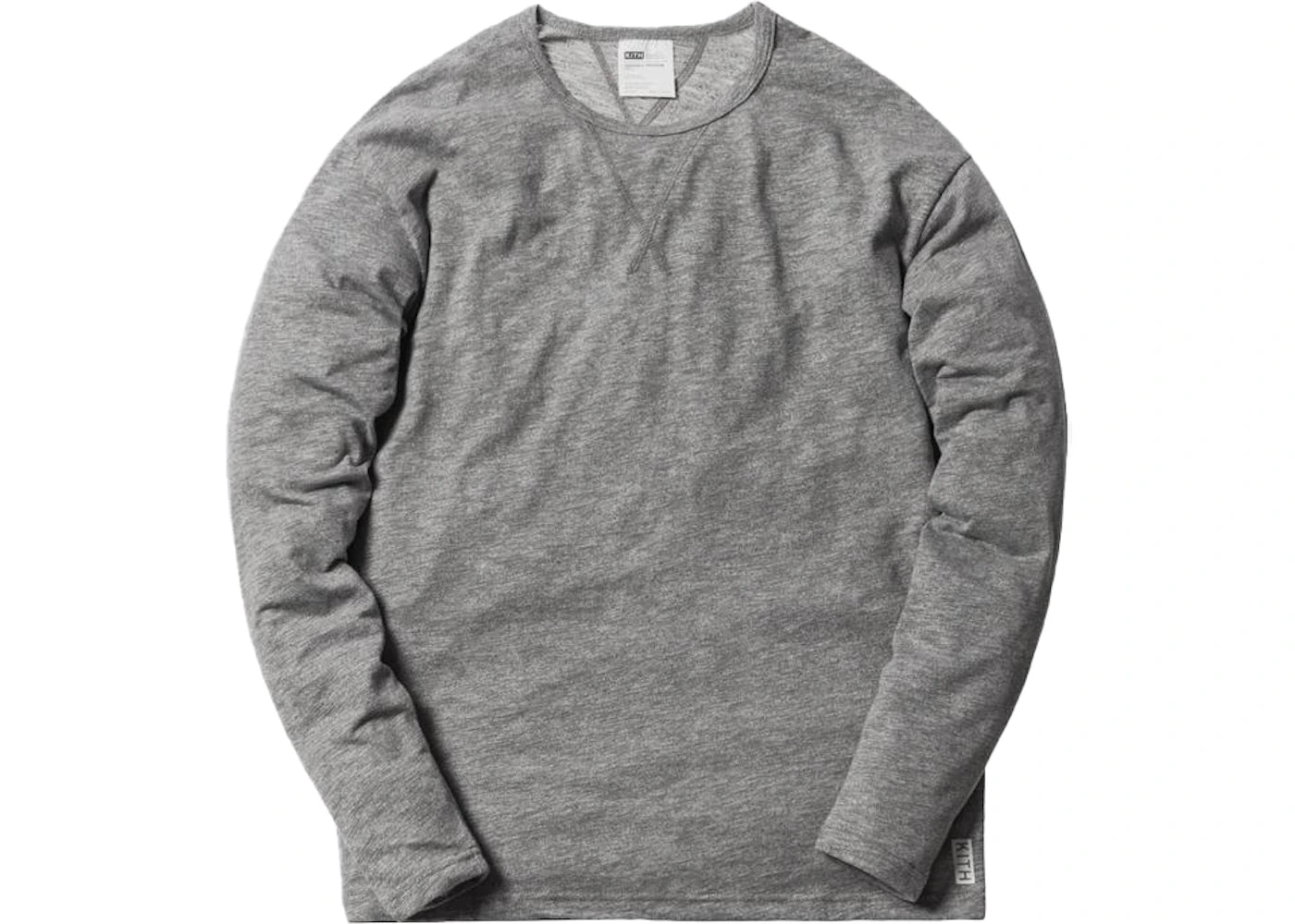 Kith Laguardia L/S Tee Heather Grey