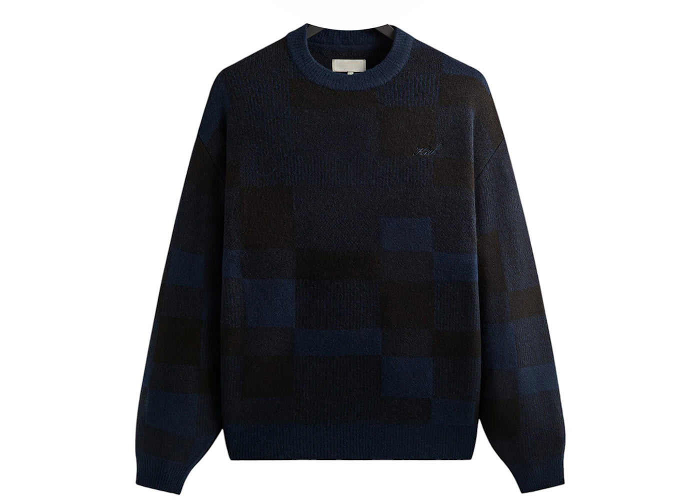 Kith Lewis Check Sweater Nocturnal