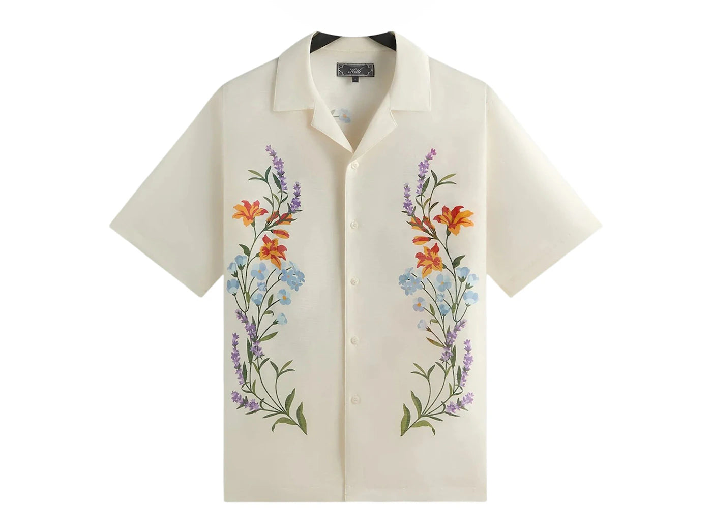 Kith Linen Thompson Camp Collar Shirt Sandrift