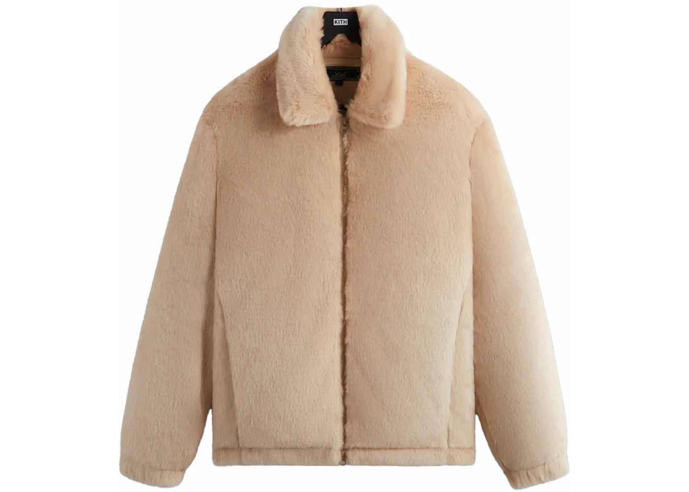 Kith Lloyd Faux Fur Coaches Jacket Veil