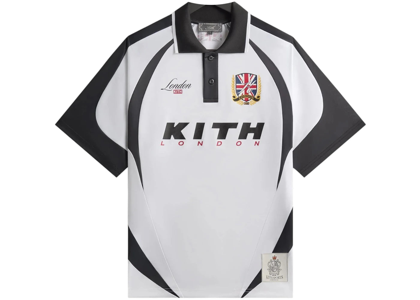 Kith London Polo Soccer Jersey White