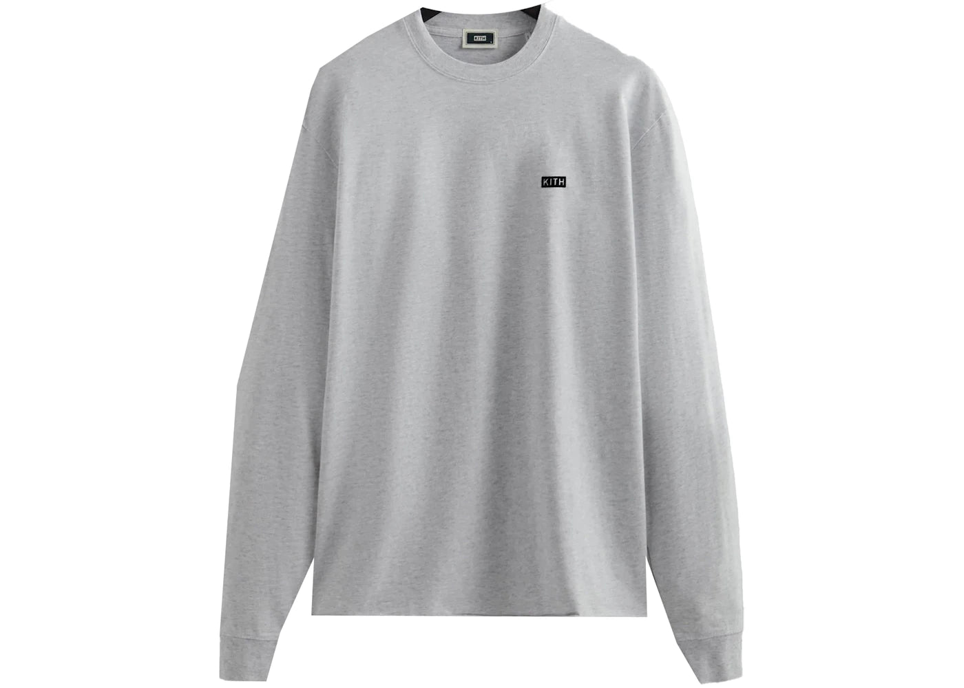 Kith Long Sleeve Lax Tee (FW22) Light Heather Grey
