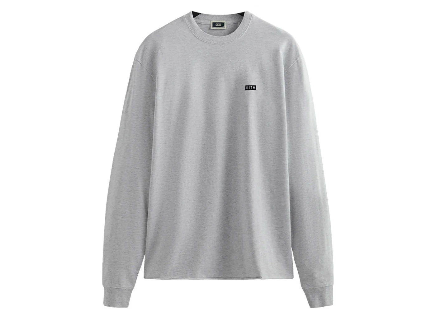 Kith Long Sleeve Lax Tee Light Heather Grey