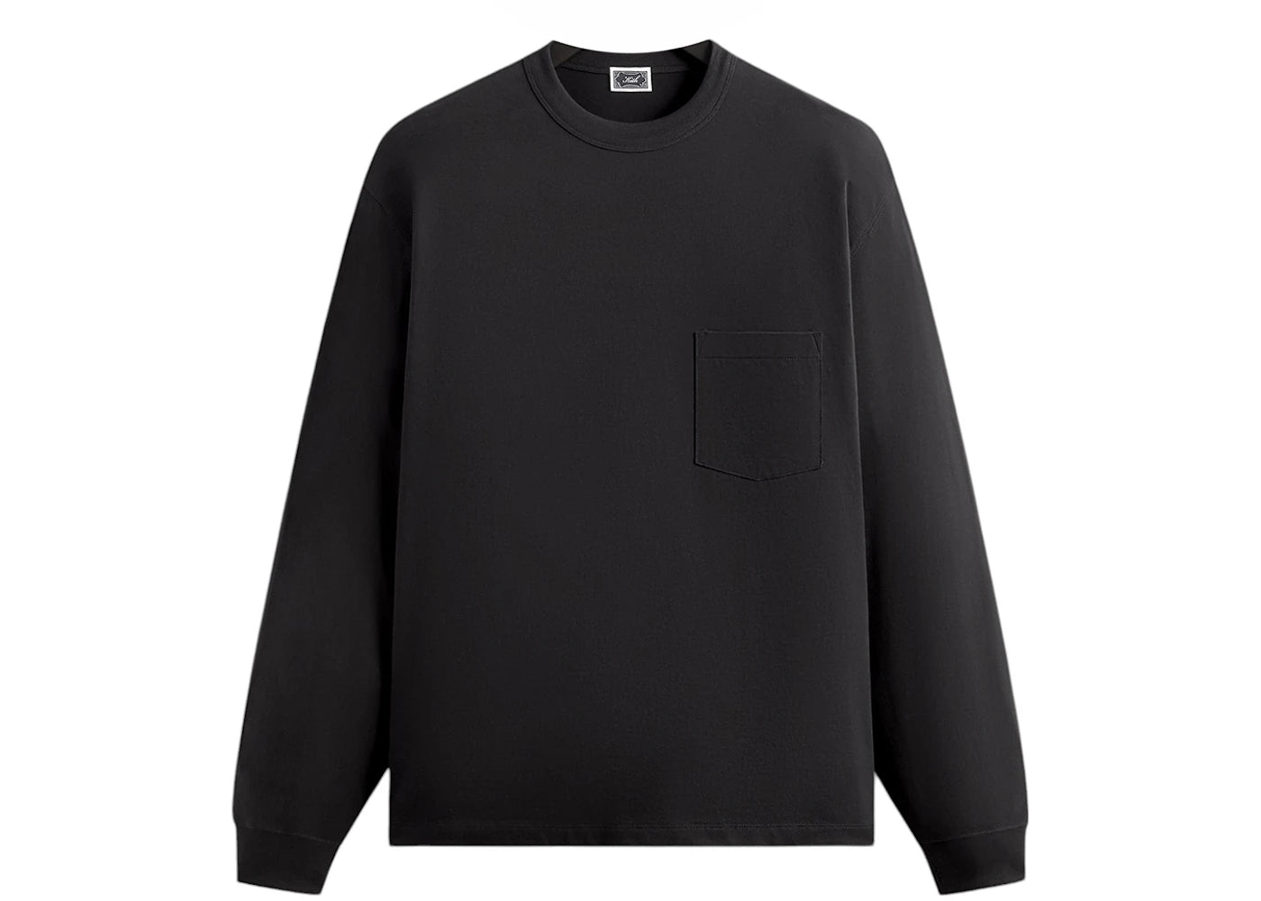 Kith Long Sleeve Leonard Pocket Tee Black