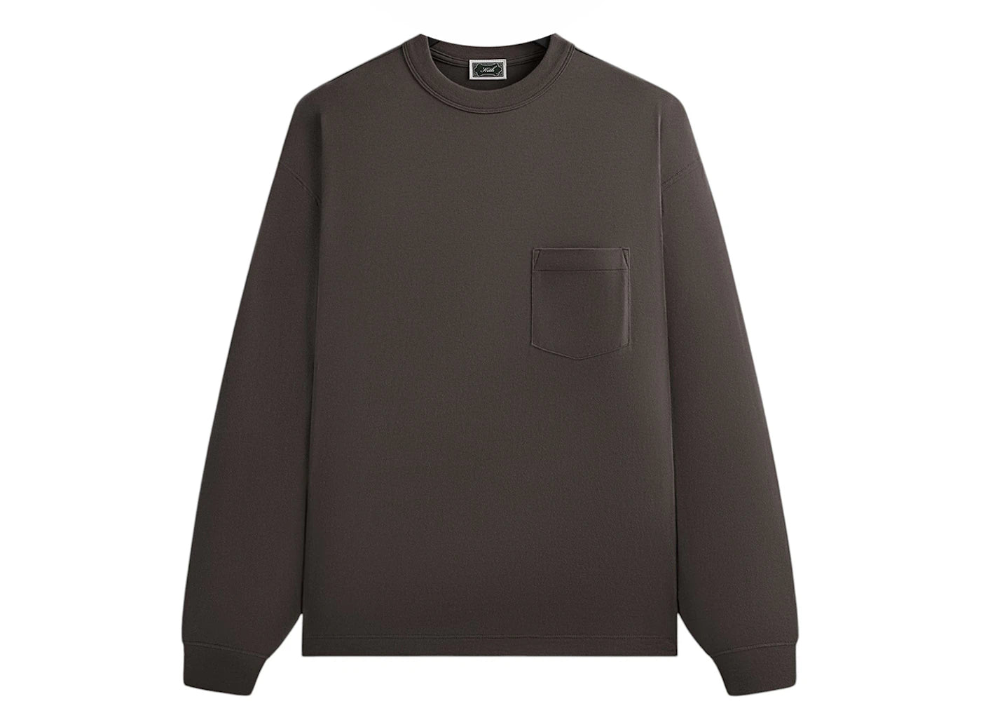 Kith Long Sleeve Leonard Pocket Tee Somber
