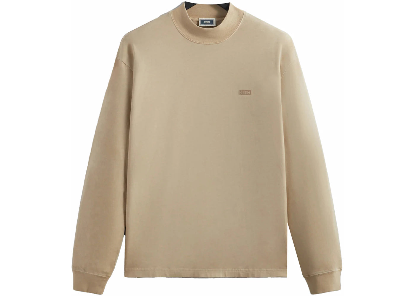 Kith Long Sleeve Mock Neck Lax Tee Canvas