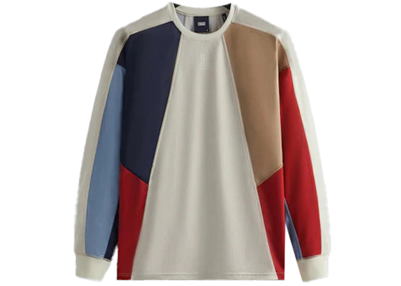 Kith Long Sleeve Panelled Otto Tee Sandrift