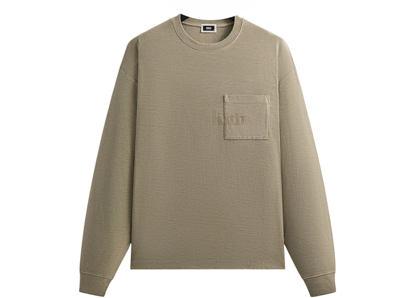 Kith Long Sleeve Quinn Tee Plaster