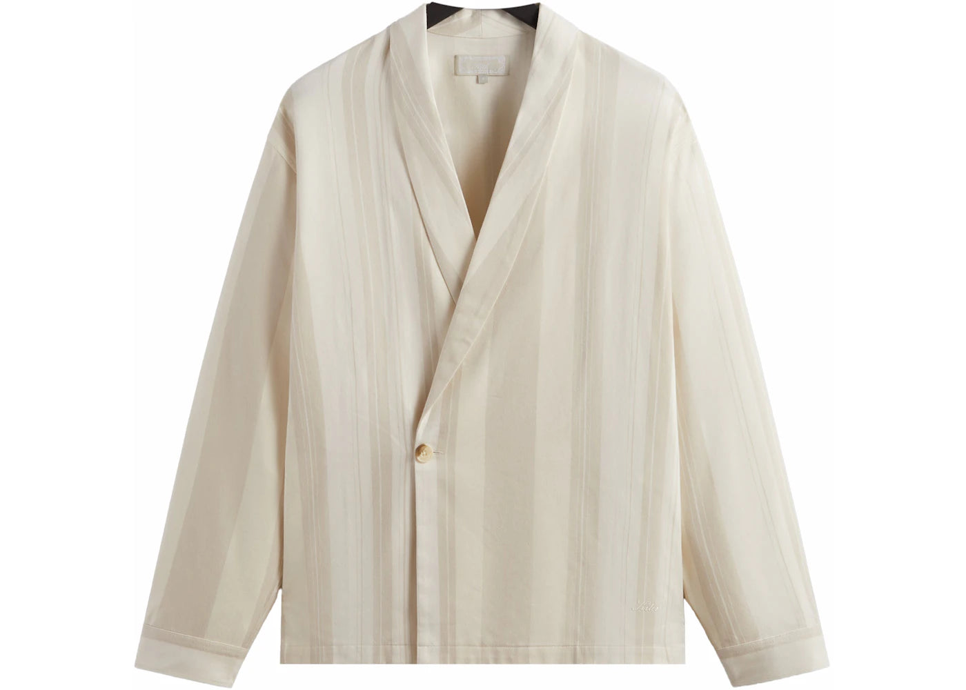 Kith Long Sleeve Thompson Crossover Shirt Hallow